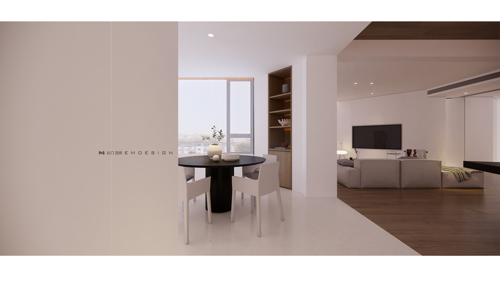 打造现代简约的舒适办公环境丨至域,以门空间设计-12