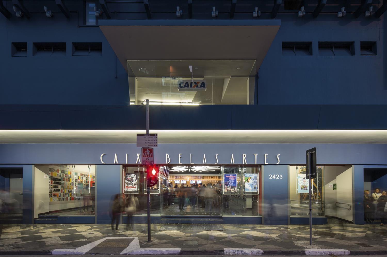 Cine Cai·a Belas Artes 电影院的现代改造-2