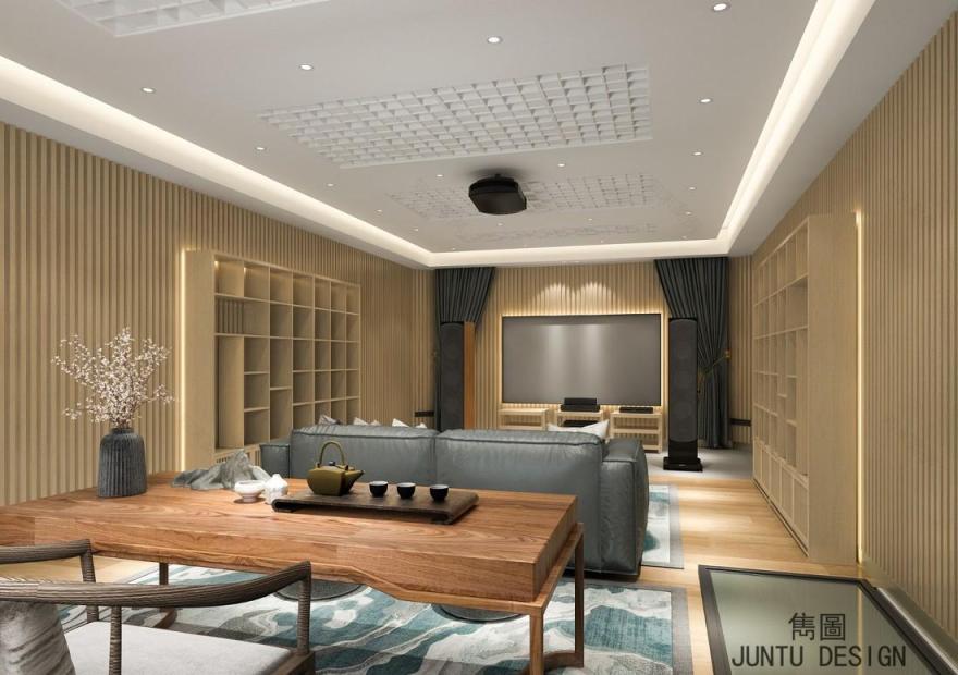 广州潘宅影音茶艺空间-15