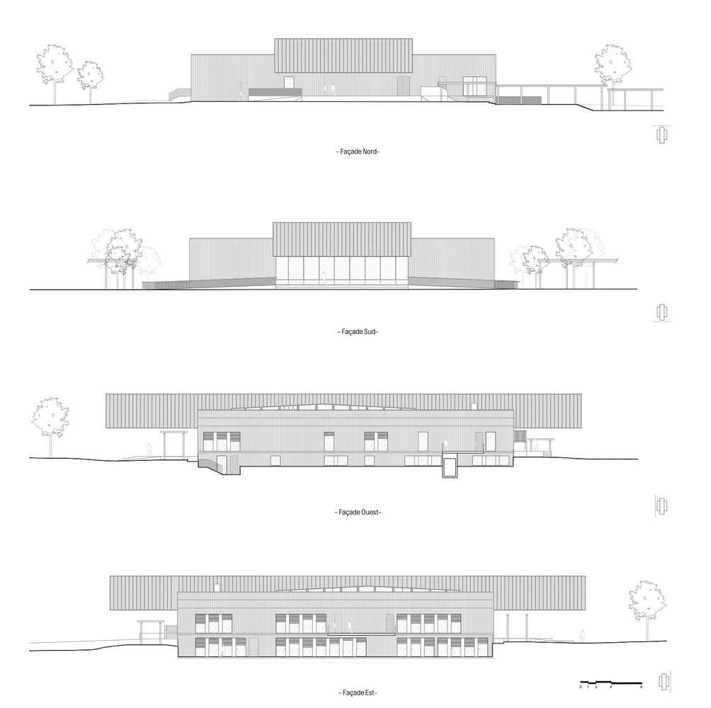 JoliotCurie 学校餐饮服务和校园生活中心丨法国-45