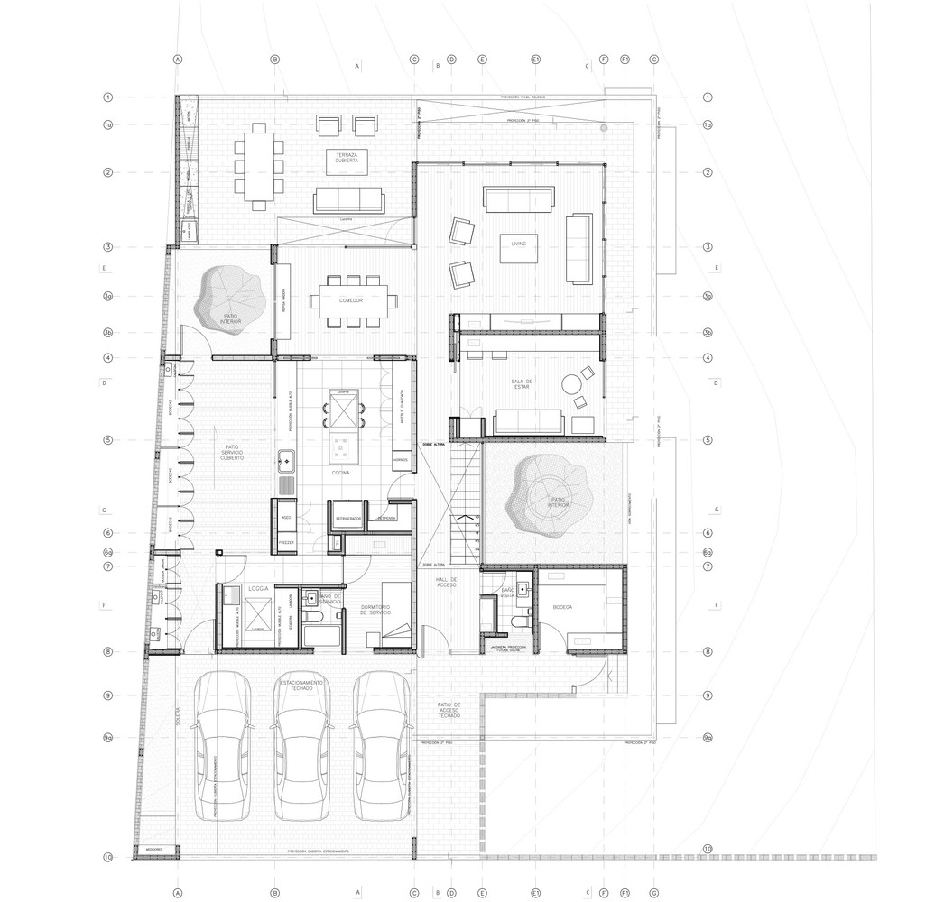 智利 IC House | 山地景观中的生态宜居设计-14