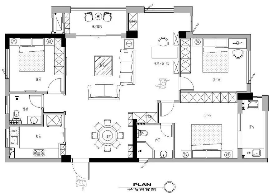 130㎡现代美式，简约的优雅，好精致！-6