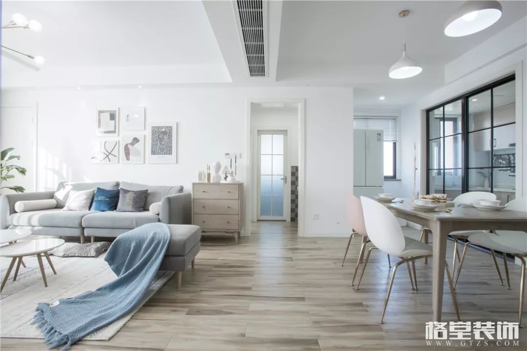 吾悦华府 | 自然小清新北欧风生活空间-31