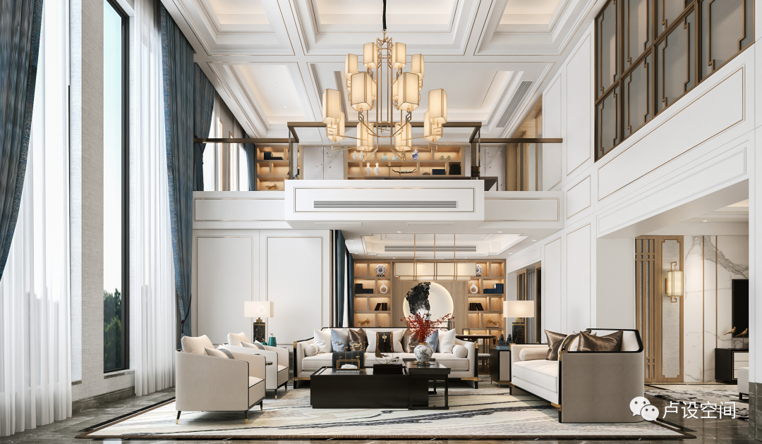 空中别墅丨卢迅设计-29