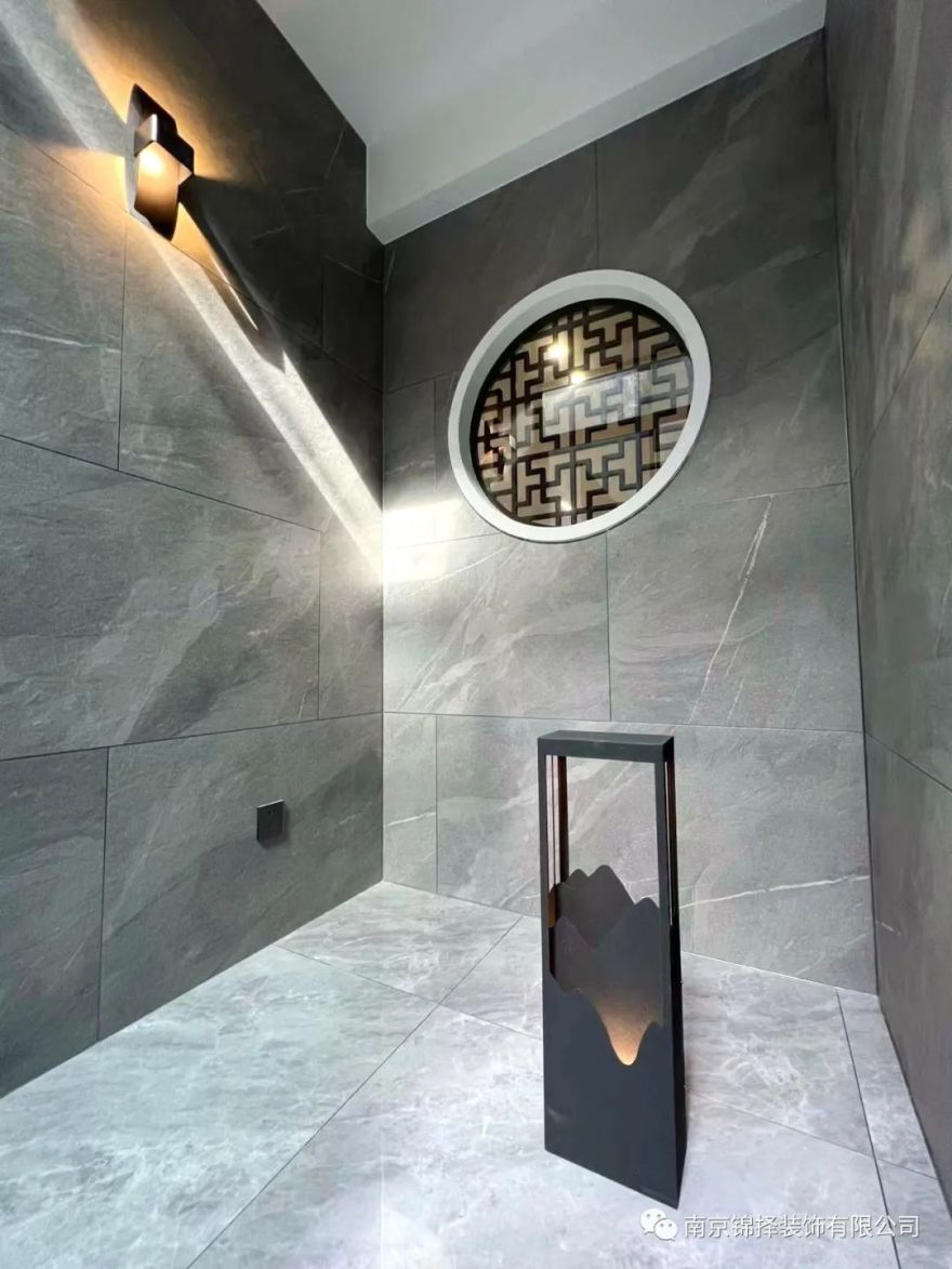 高淳平澜府现代中式下叠设计丨锦择装饰-42