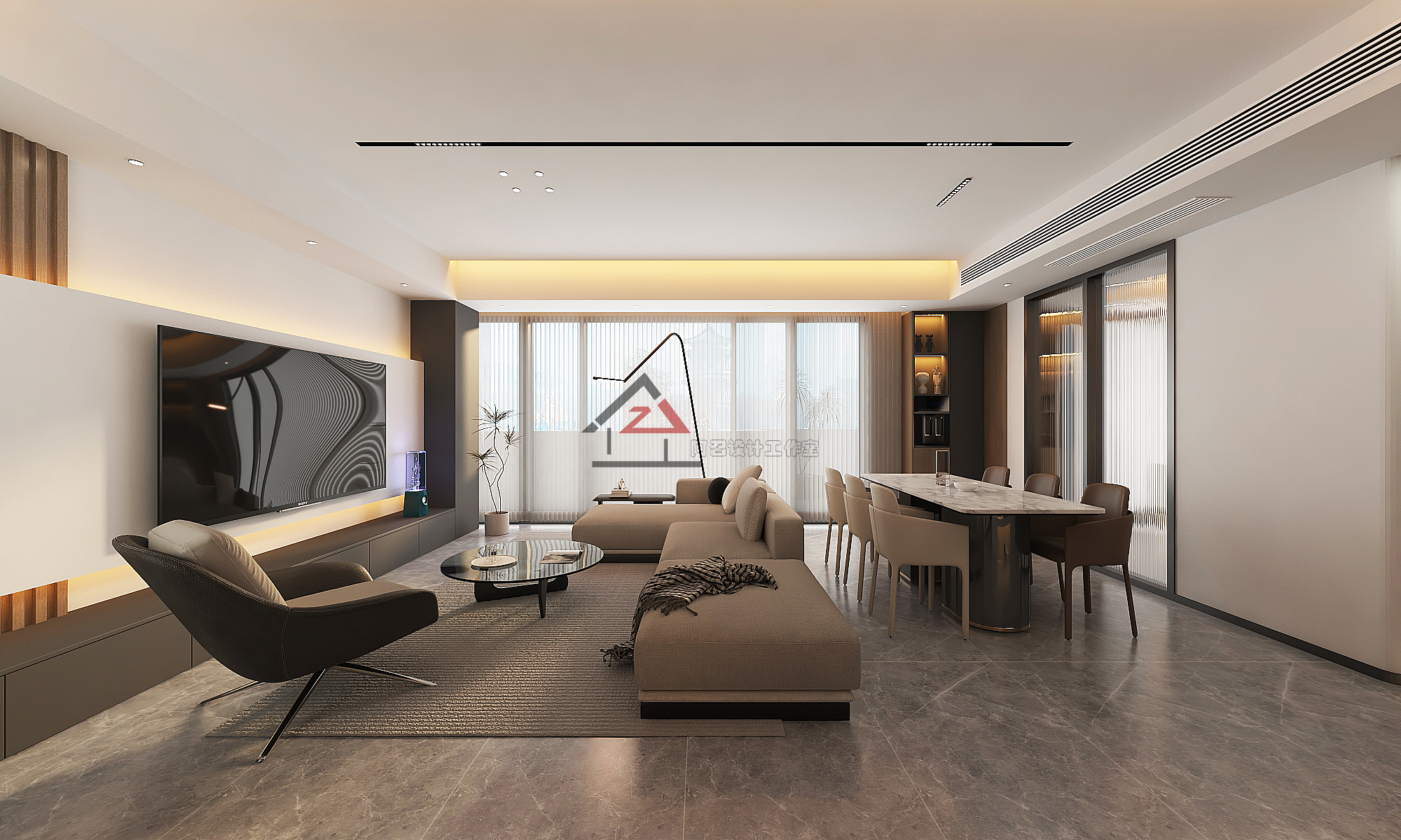 148现代简约跃层-4