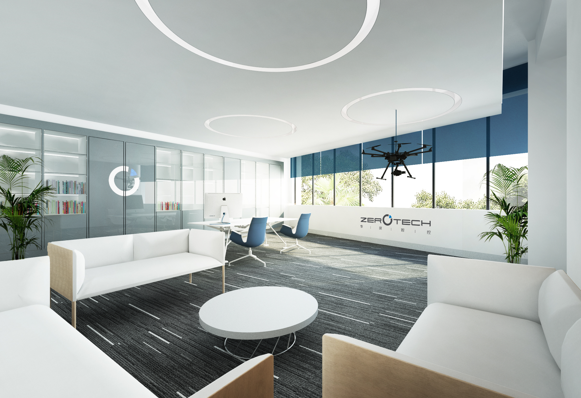 北京零度科技办公室展示厅-10