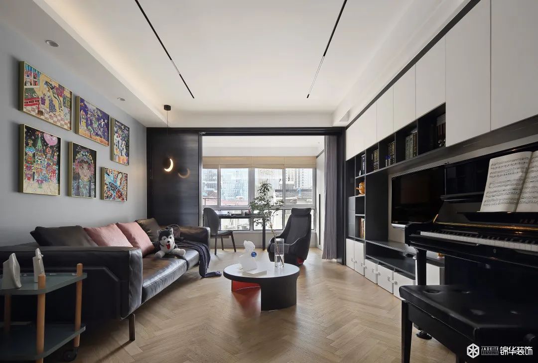 二胎家庭的 128㎡空间极致利用丨锦华装饰-19