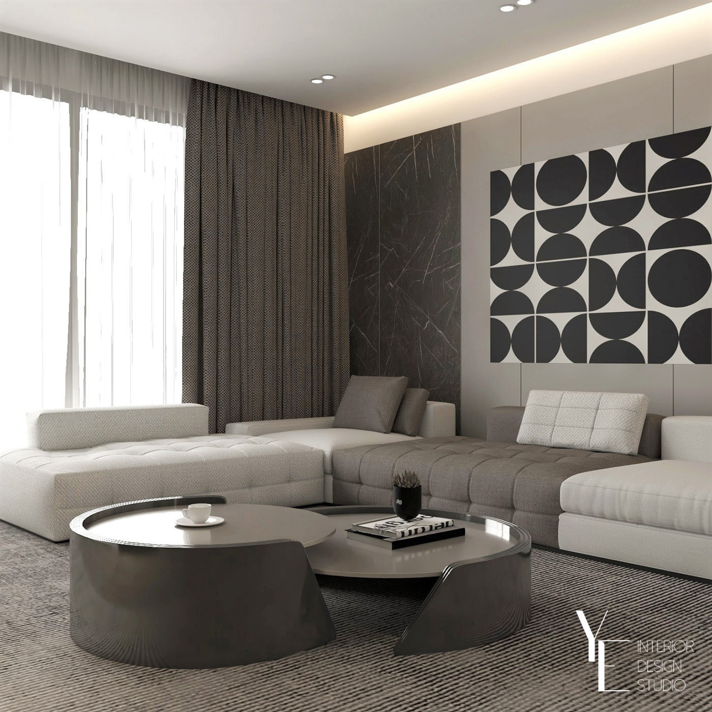 奥姆拉尼别墅丨突尼斯丨YE INTERIOR-18