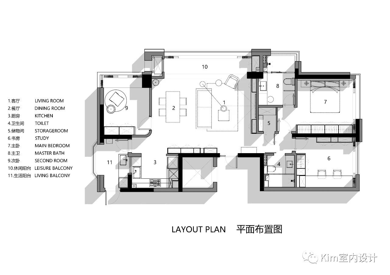 柔和极简,温馨宜居·杭州世贸天辰140㎡设计案例丨中国杭州-9
