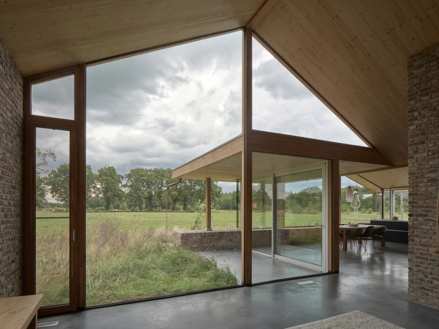 草地上的房子丨荷兰丨Team Tonbo-39