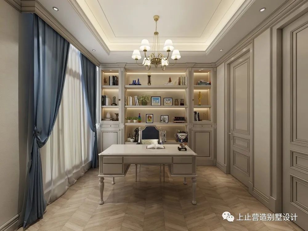 长春观澜湖别墅美式轻奢风设计，细腻质感诠释自在优雅-41