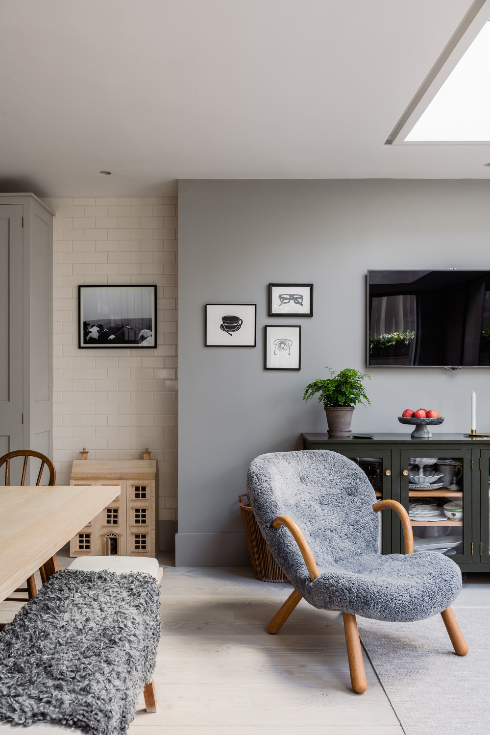 斯堪的纳维亚风格的维多利亚时代房屋设计丨英国伦敦丨Charles Mellersh-3