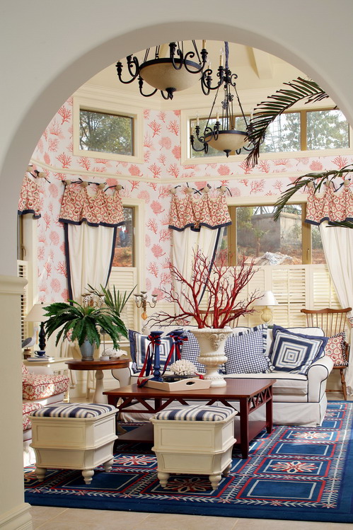 美式乡村风格的别墅样板房    罗马假日-14