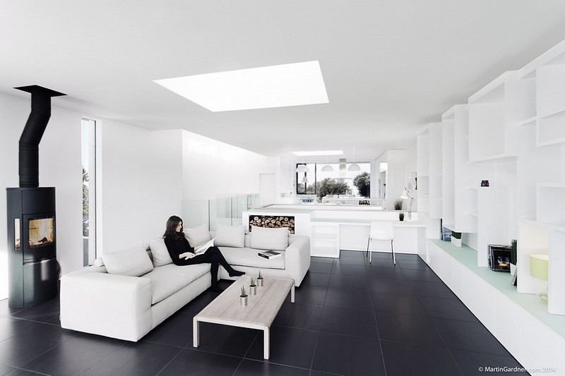 英国 OB 建筑工作室“锌屋”海景现代住宅设计-0