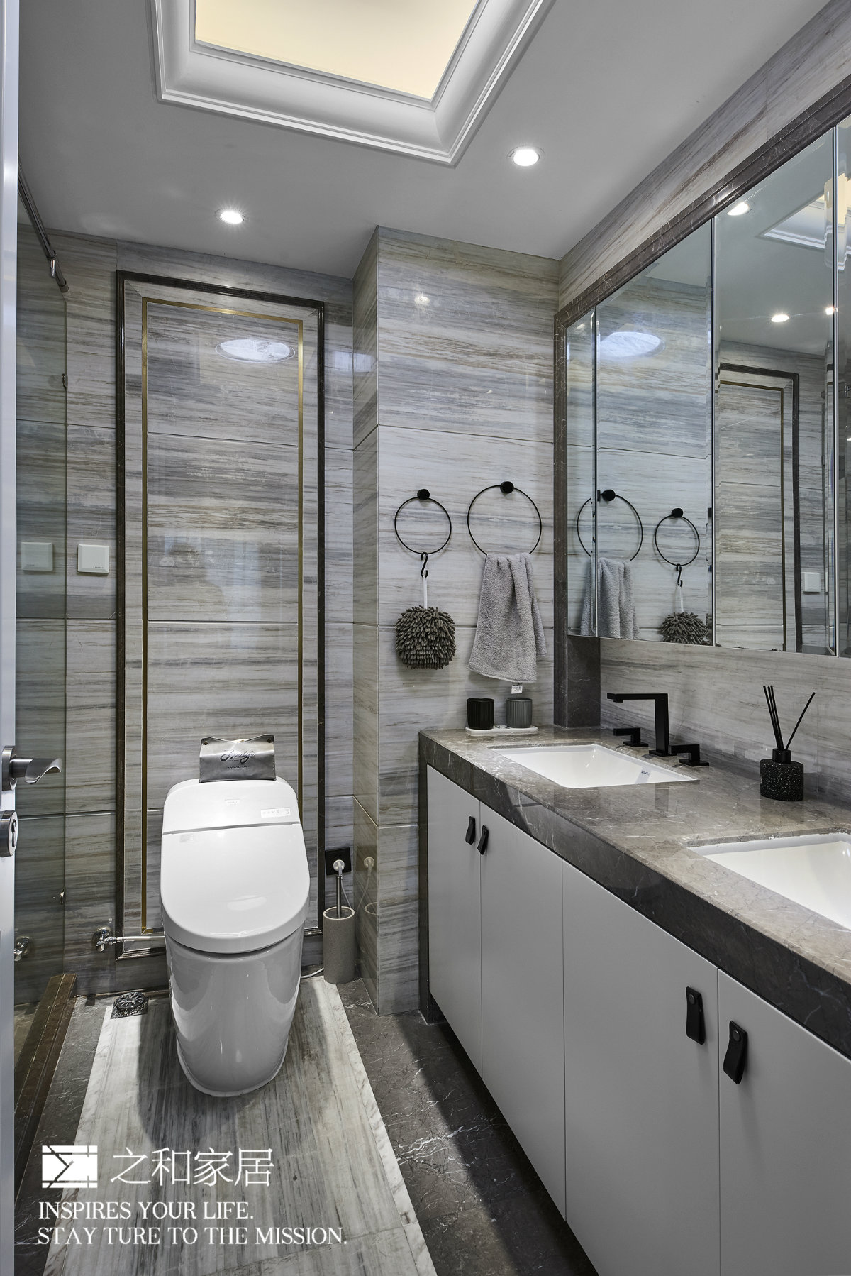 杭州 170m2 混搭风平层住宅设计-120