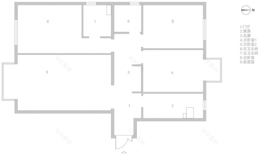 北京 90 平米三口之家改造 | 灵动空间与生活场景的完美转换-19
