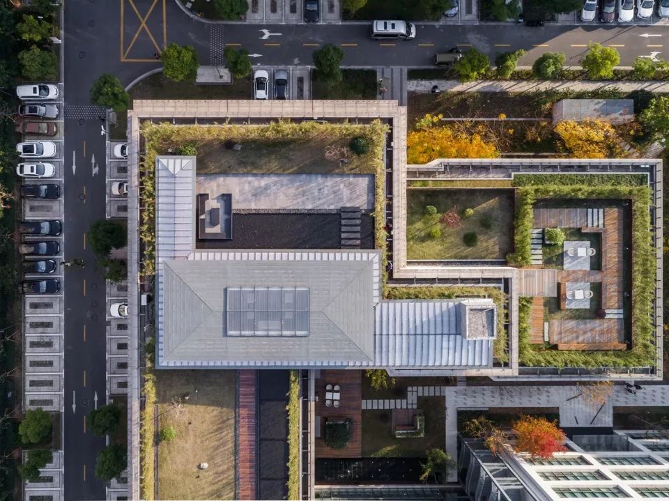 上海科技园区“屋上三间”会务空间——融入自然的空中花园-3