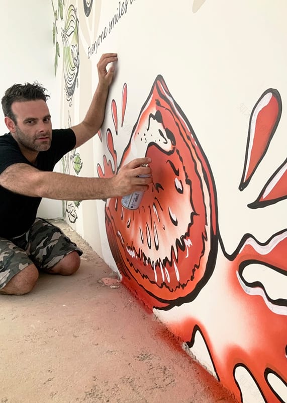 O Sorriso餐厅墙面绘画设计丨葡萄牙丨Karlijn van de Wier与Jeroen-11