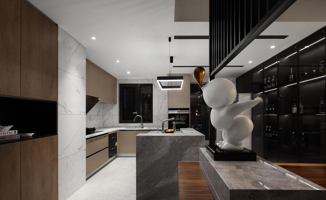 都市夜景下的共生空间丨木芯设计事务所-35