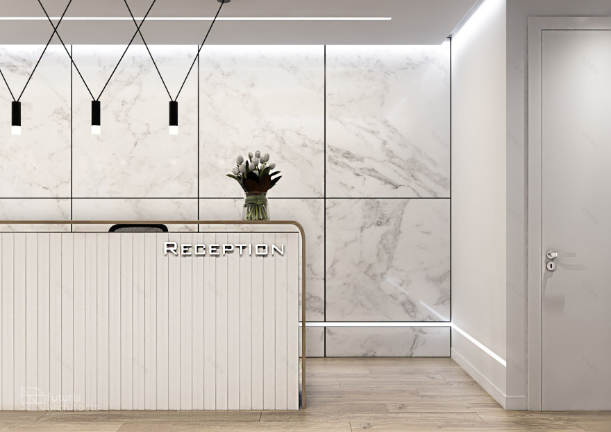 未来主义建筑师事务所设计的办公室-3