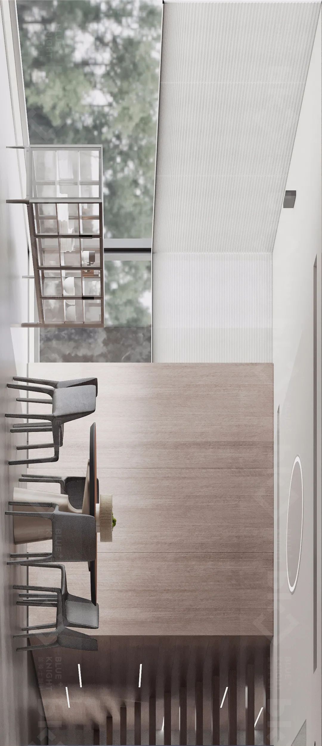 城市中心的山水秘境·金鸡湖复式别墅全案设计丨中国苏州丨bk蓝骑士建筑设计事务所-101