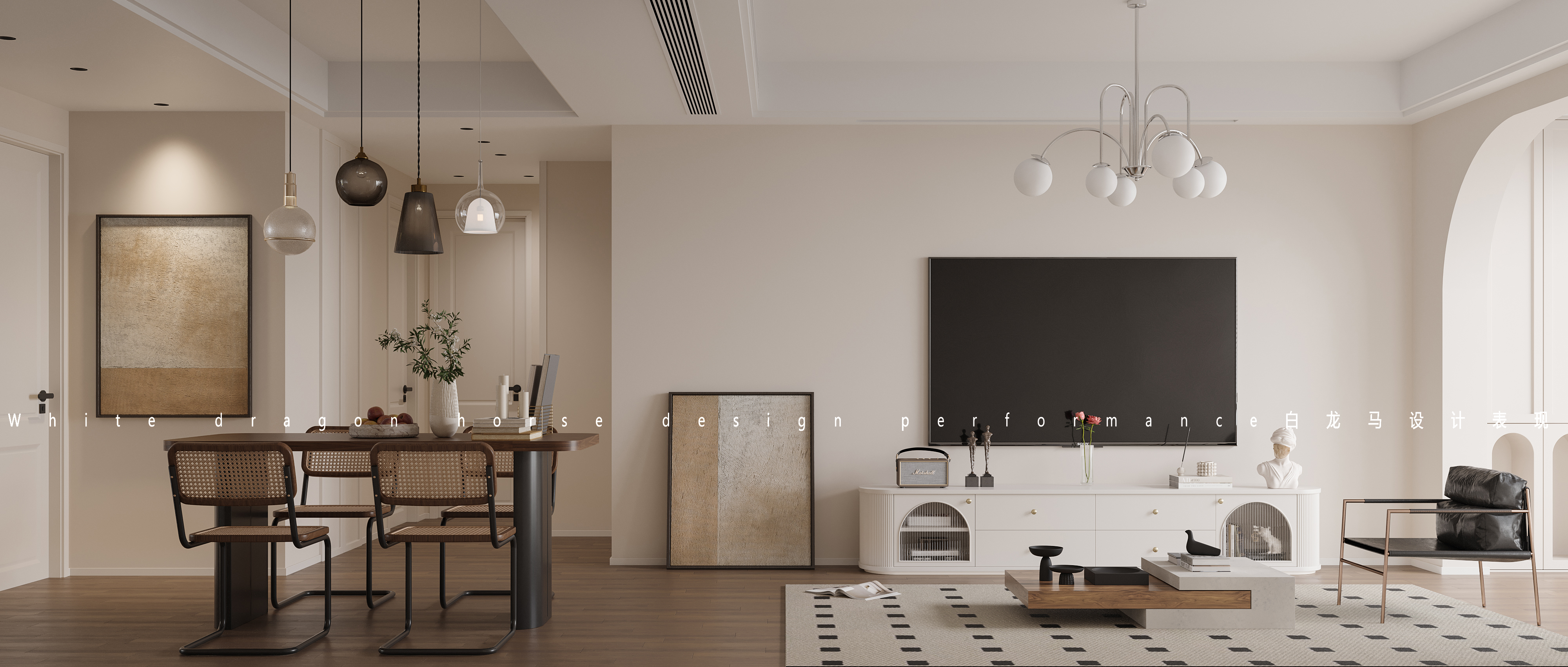 现代客餐厅——白龙马设计-3