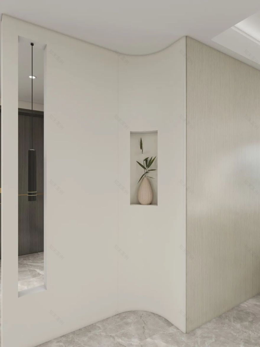 150平三居室现代简约北漂一家晒装修效果图大家都说阳台门洞绝美-16