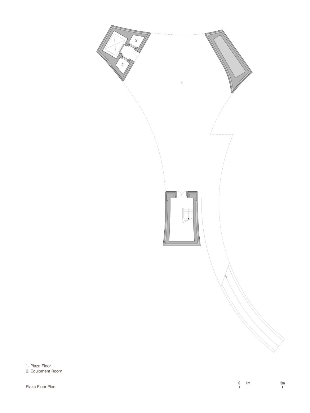 降落在阿那亚广场上精密音乐盒子的混凝土礼堂设计丨中国秦皇岛丨直向建筑-4