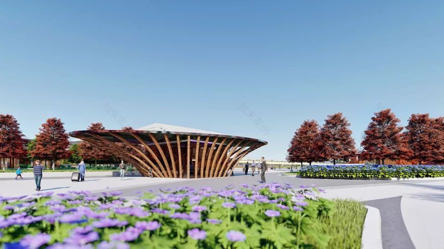 盐城综合交通枢纽景观设计-32