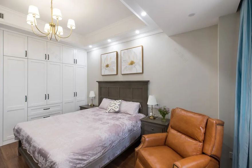 重庆南岸区银翔翡翠谷 170㎡简美风舒适平层设计丨中国重庆丨木艺踏程全屋定制-46