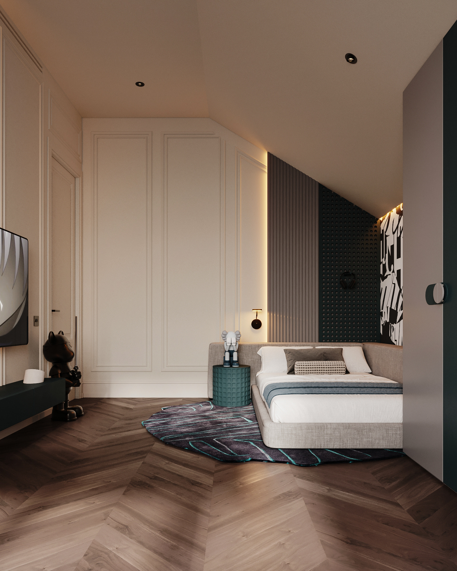 跃层别墅丨拉脱维亚里加丨Bodes studio-66