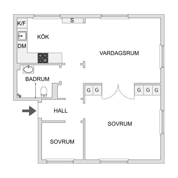 瑞典绿色乡村公寓 | 自然光与气的完美结合-22