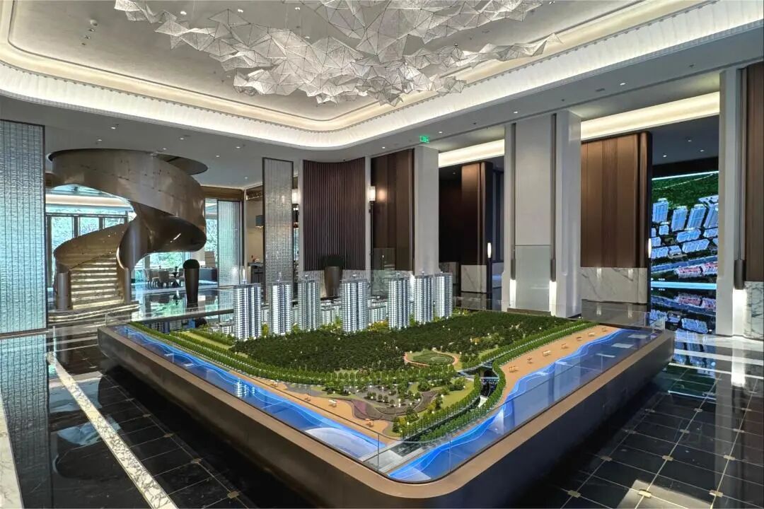 承达创建|瑞园岸上高定会客厅：诠释高级空间美学-9