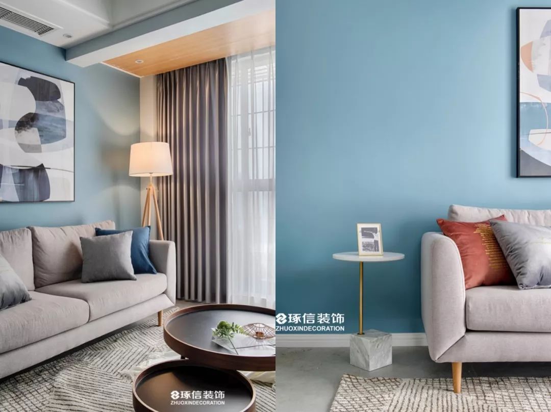 清新北欧混搭，63㎡小户型玩转空间魔法-43