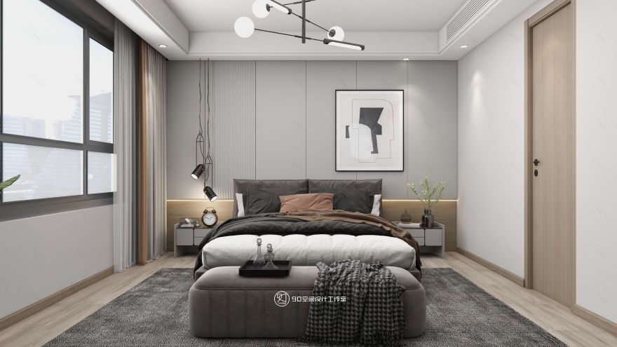 自然优雅有质感的 165㎡空间设计-16