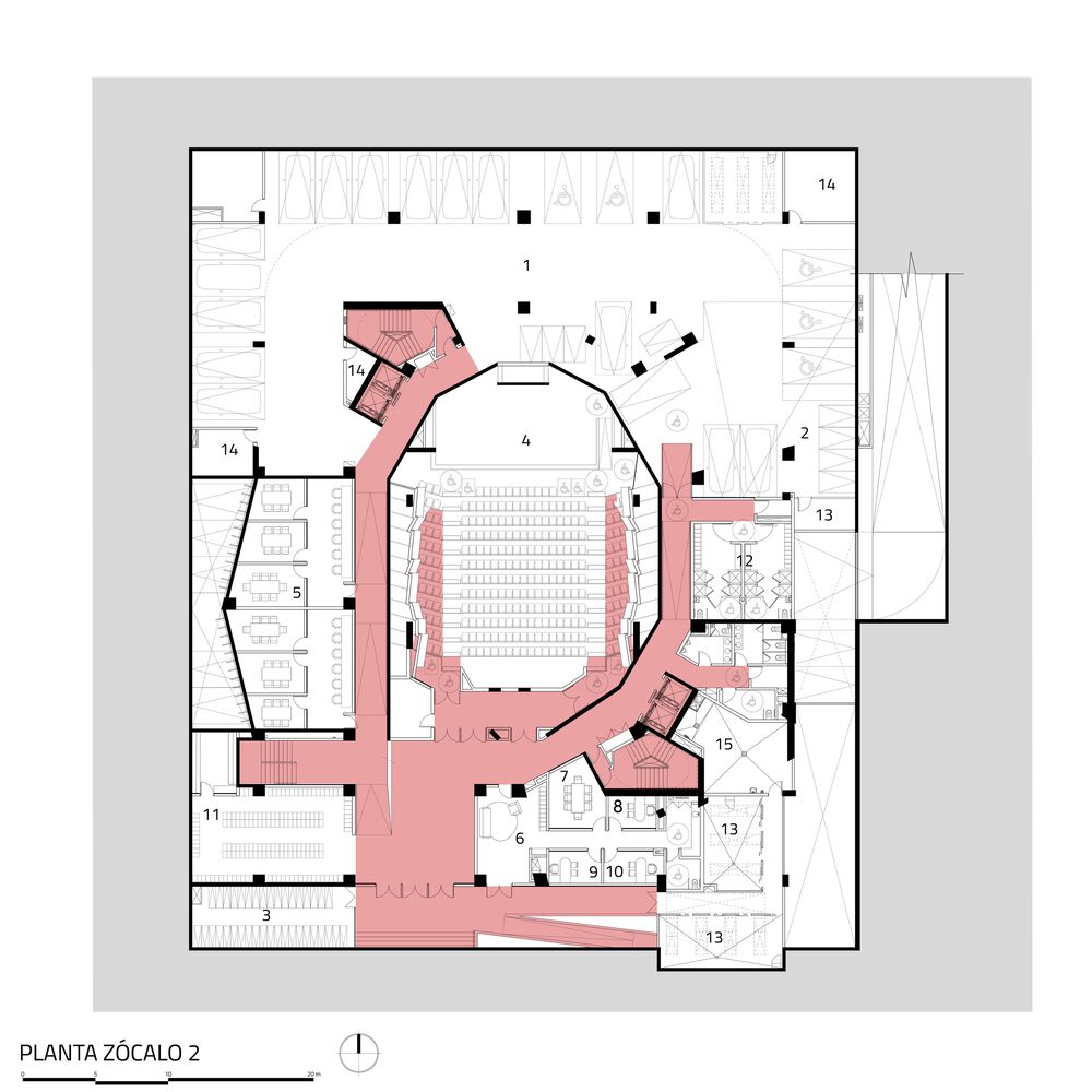 智利圣地亚哥大学商学院建筑设计丨Marsino Arquitectura-40