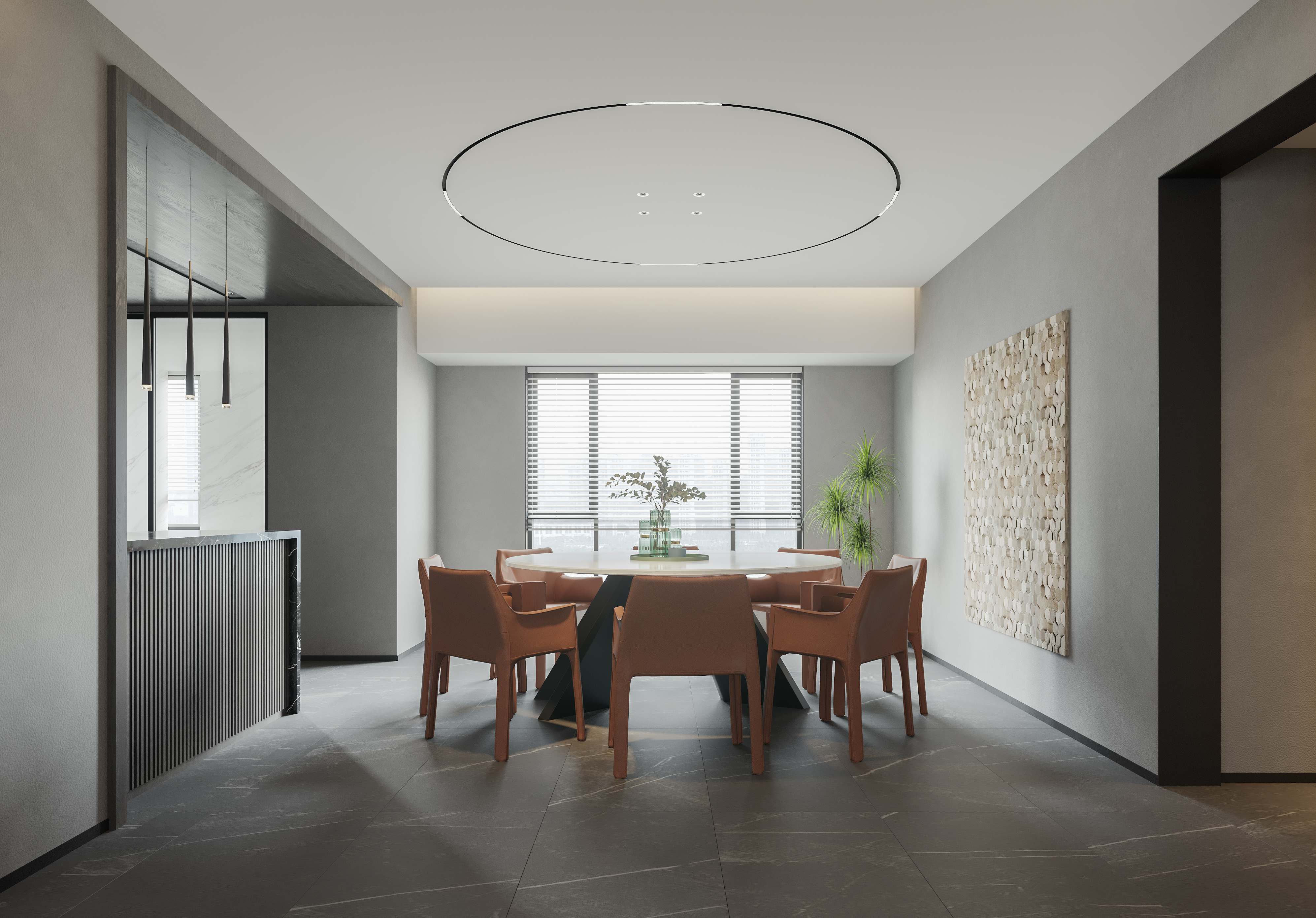 现代风格层住宅设计丨筑荣视觉-5