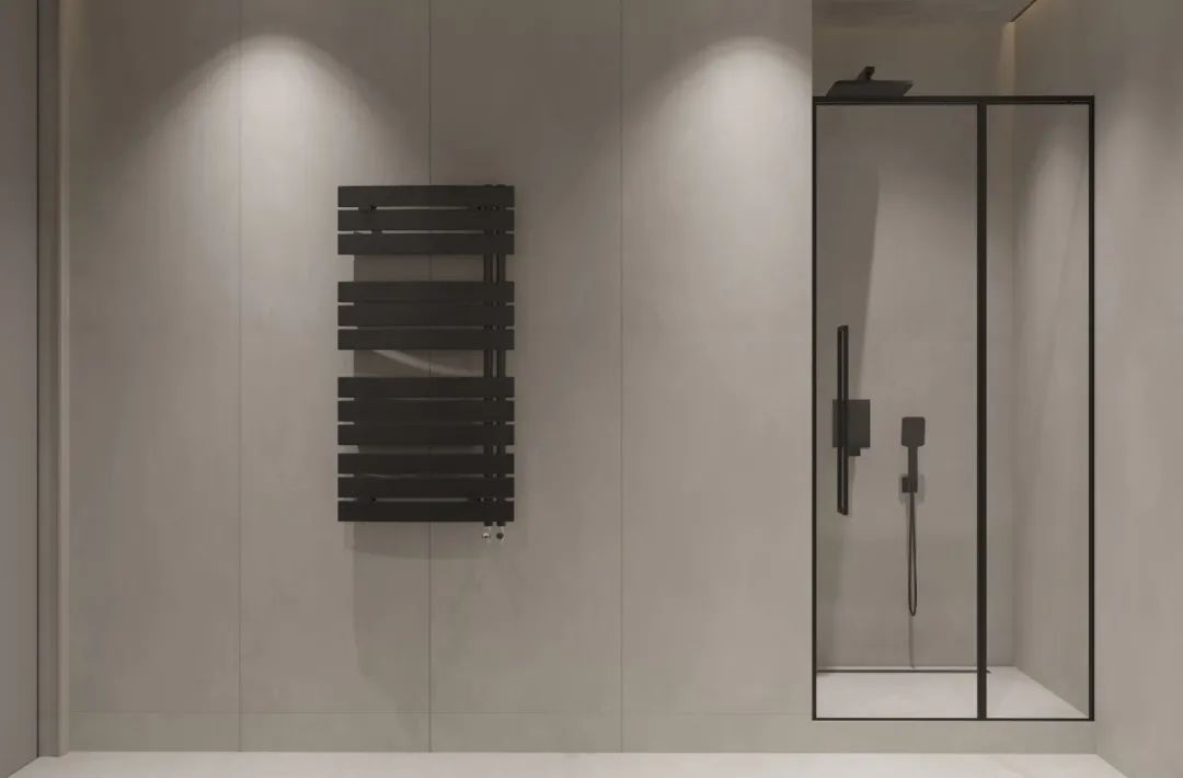 235㎡极简灰住宅丨DINARA YUSUPOVA-8