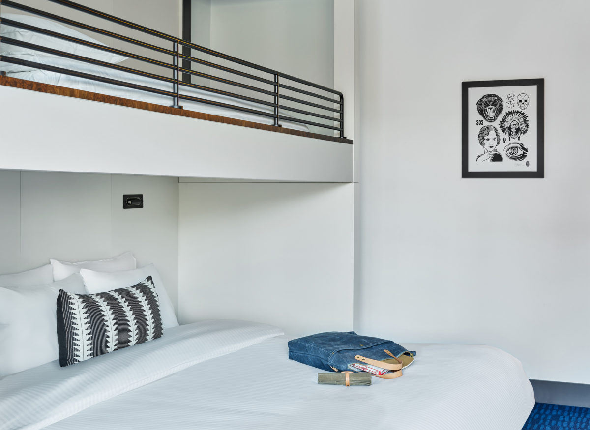 丹佛市中心工业风酒店 The Maven Hotel-16