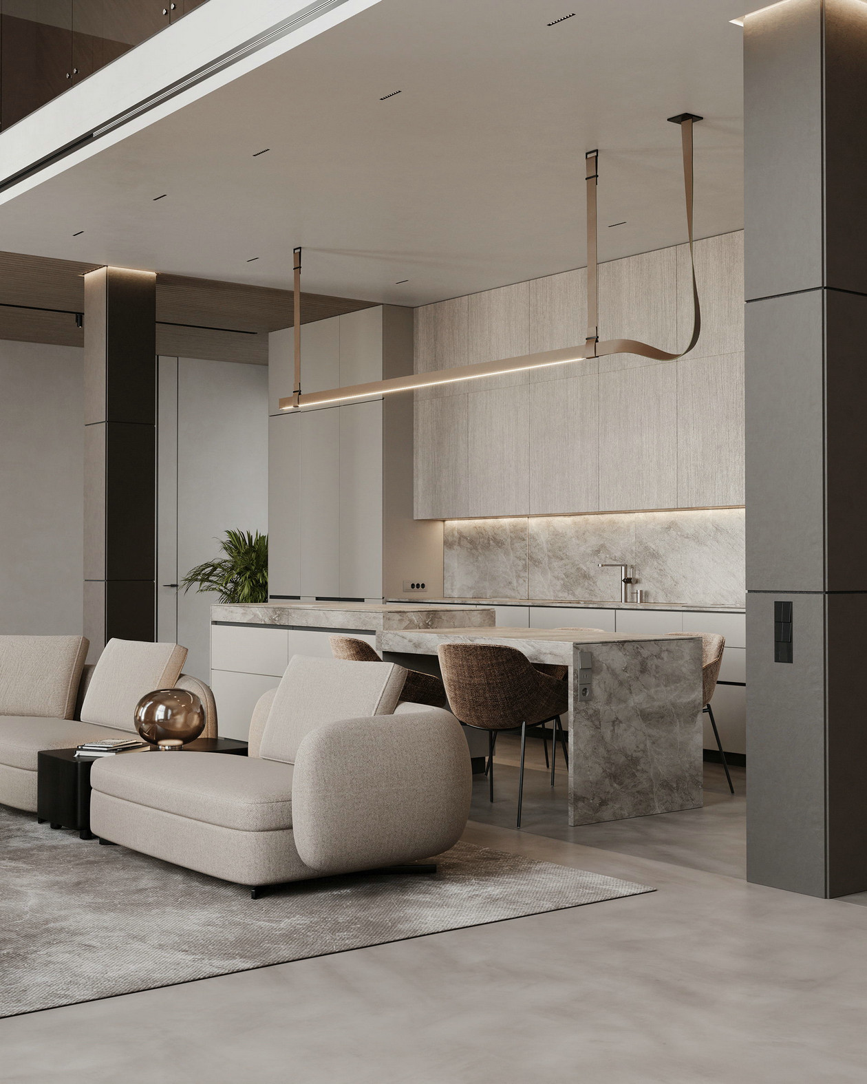 咖色系空间设计-2