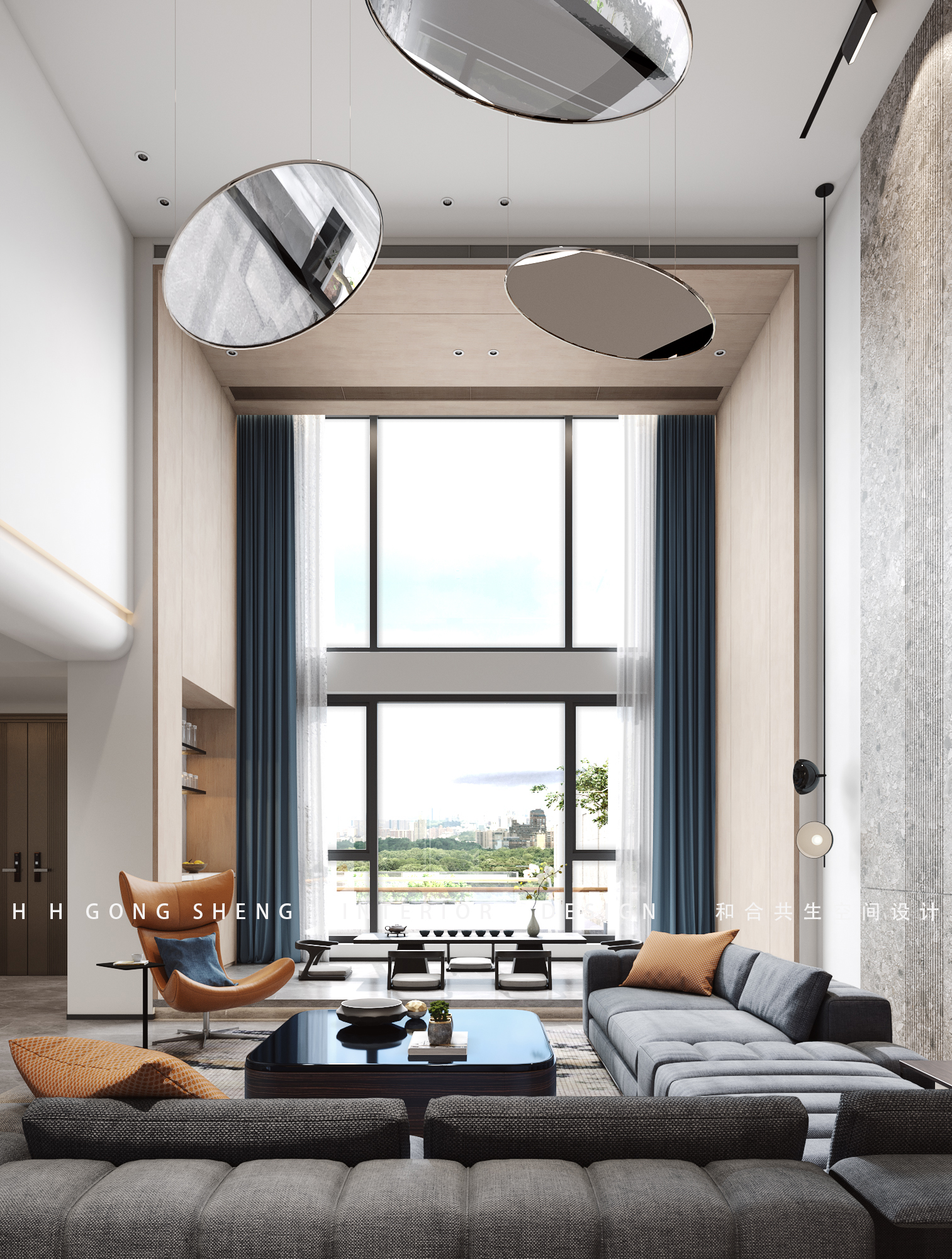 和合共生作品-别墅公共设计-8