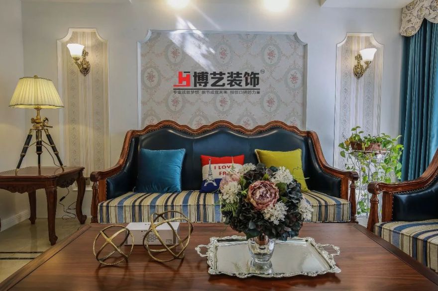 内敛之美 | 125㎡小美式家居设计-10