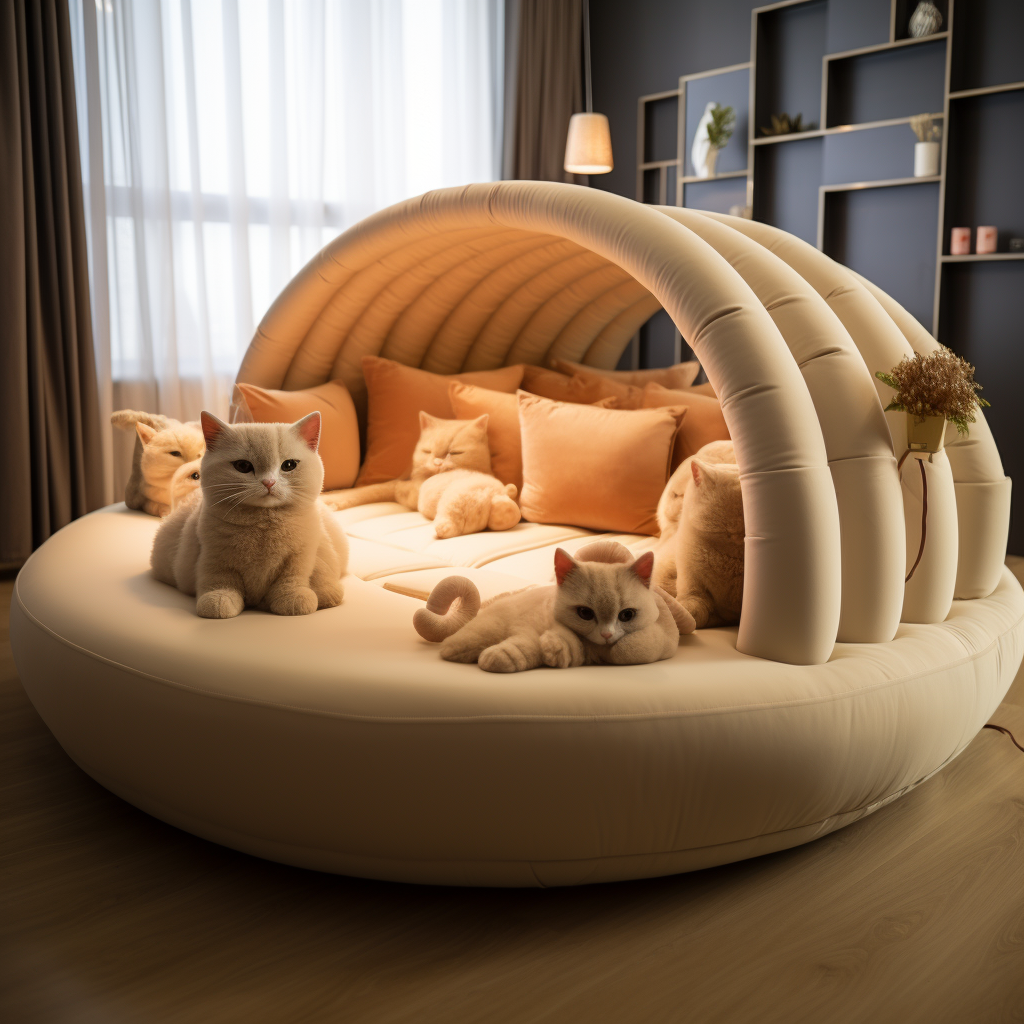 猫猫幻梦:仿生猫床卧室设计-7