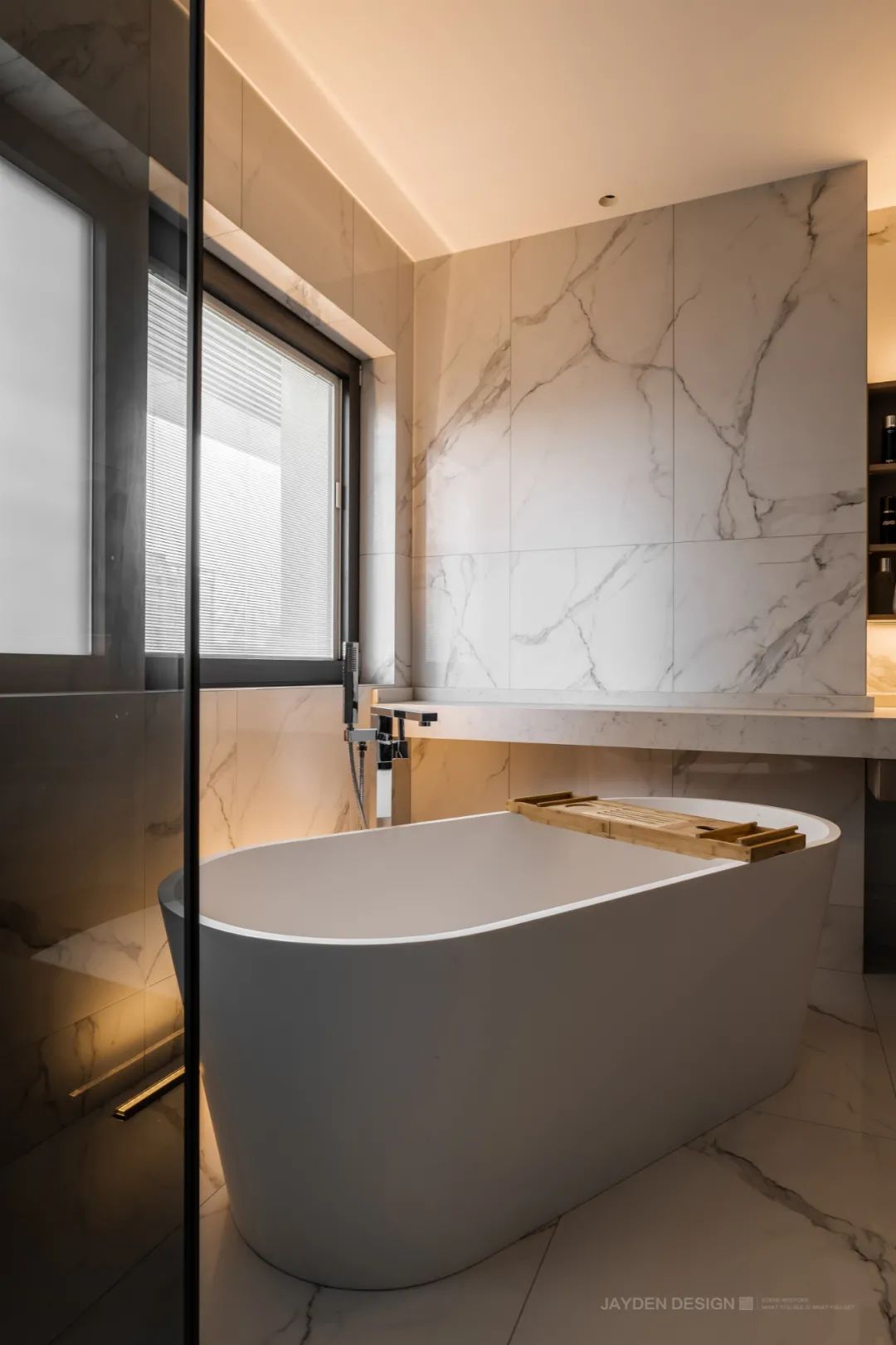 简狄实景案例｜《光影之境》｜双客厅+三面落地窗，凌空而居，不亦乐乎。-96