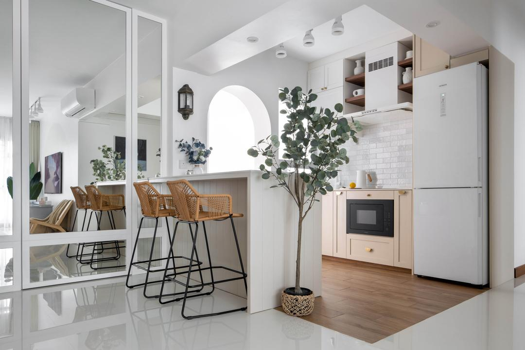 95㎡小三房，装修看似简单，往往却是最耐看实用的！-1