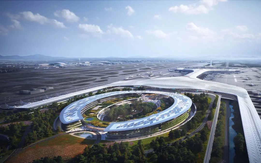 广州白云国际机场 T3 航站楼——自然花园般的出行体验-6