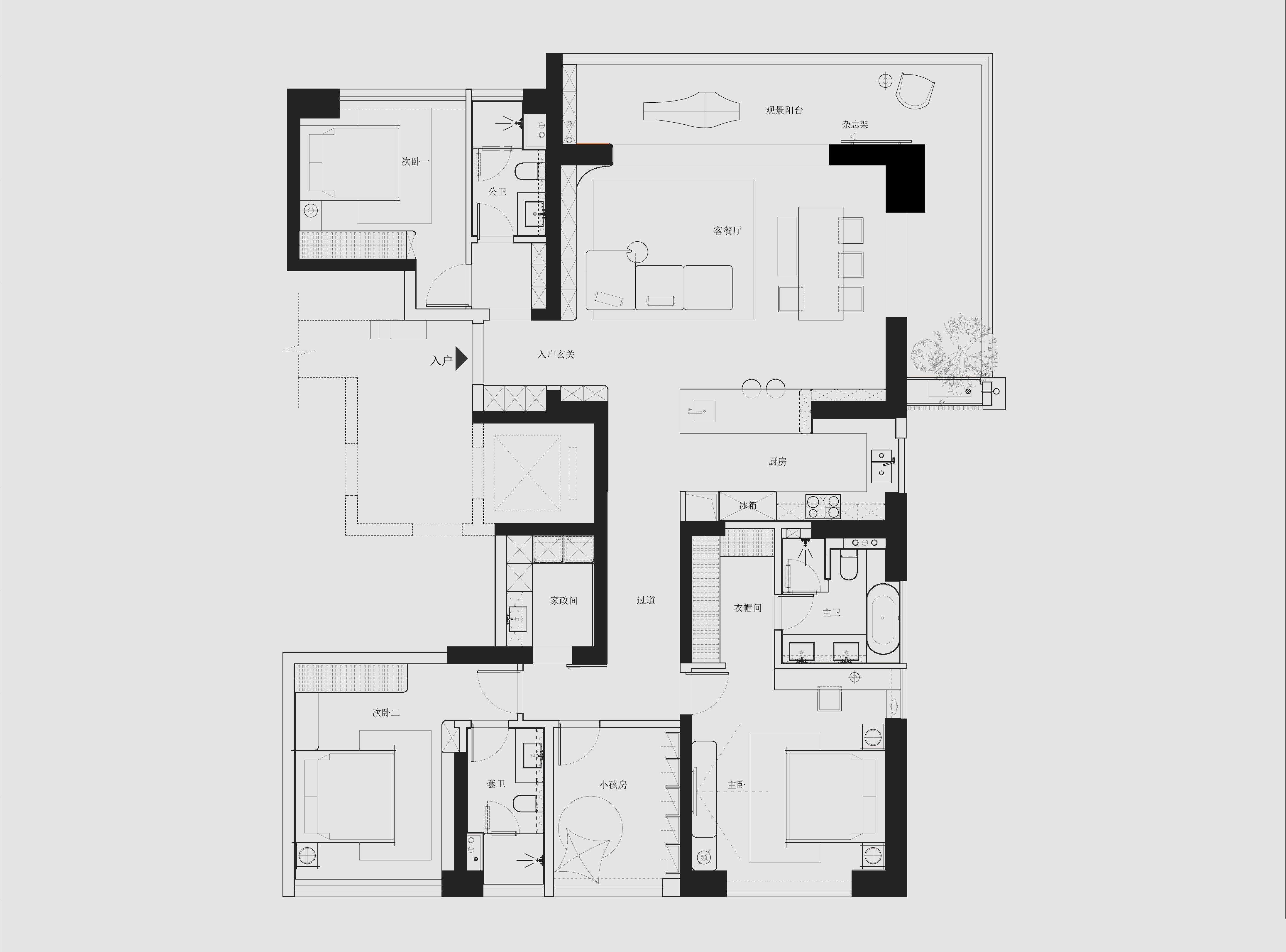 228m²江景大平层实景落地丨中国武汉-52