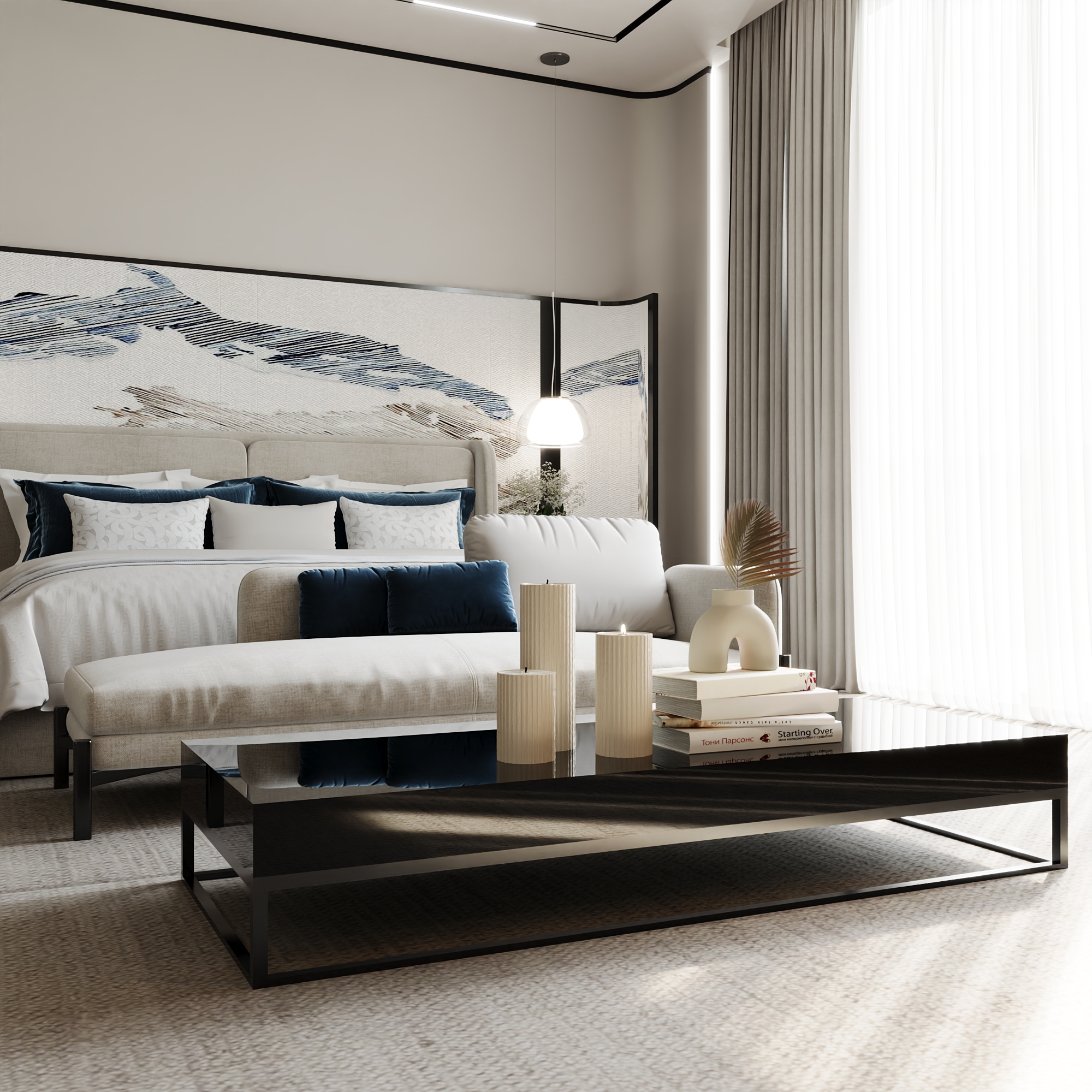 Luxury master bedroom - Square Meter-5