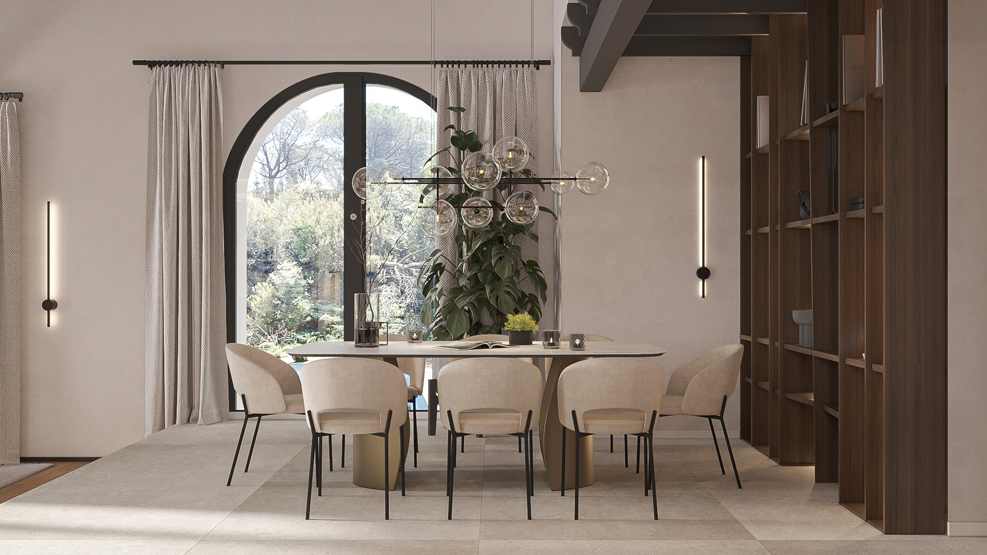 三层住宅室内外设计项目丨西班牙巴塞罗那-21